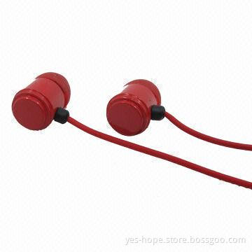 Cute Earphones with 2 x 10mm Mylar Speakers and Digital Stereo Sound